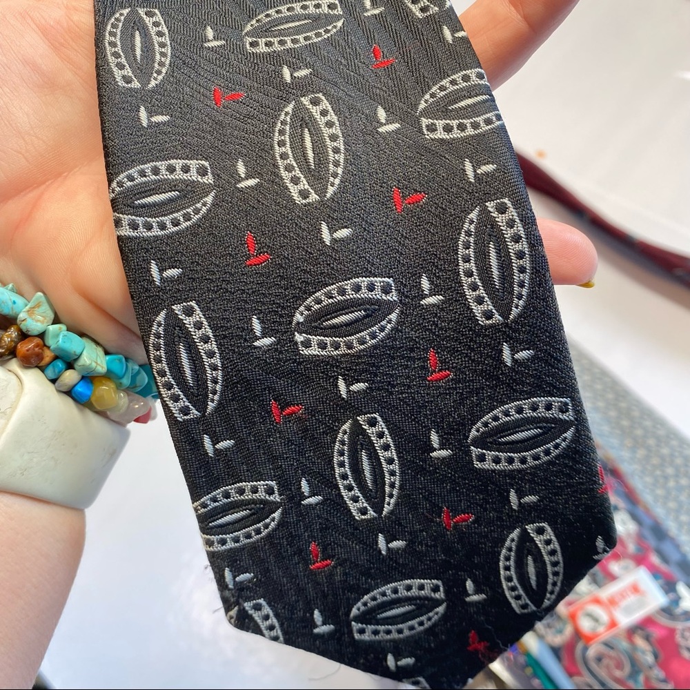Vintage Flying Scotsman 100% Silk Tie Preppy Gentleman